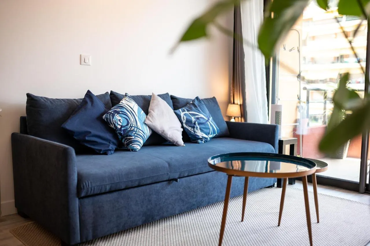 L'Alhambra, Cosy 2 Pieces Au Centre Ville De Menton Apartamento